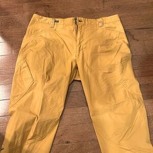Men’s Patagonia gold outdoor pants. Size 38. Excellent condition. Worn once.